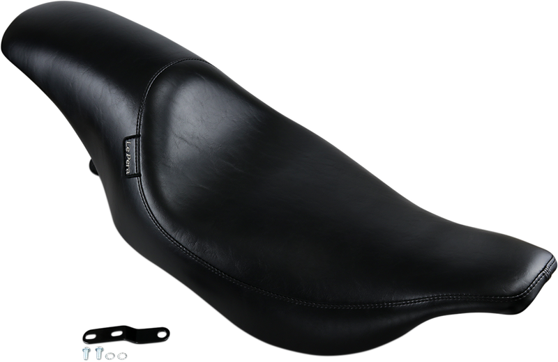 LE PERA Silhouette Full-Length Seat - Smooth - Black - Touring '02-'07