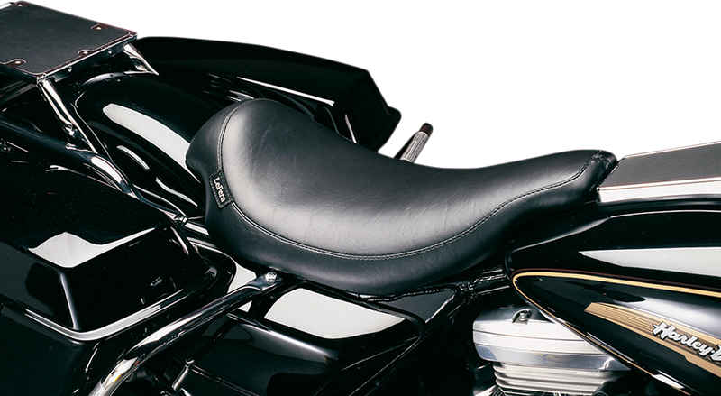 LE PERA Silhouette Solo Seat - Smooth - Black - Touring '97-'07