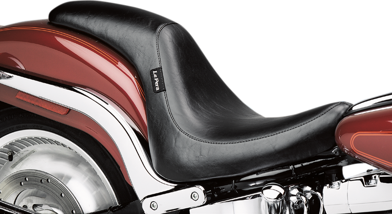 LE PERA Full Length Silhouette 2-Up Seat - Deuce - Smooth - Softail '00-'07
