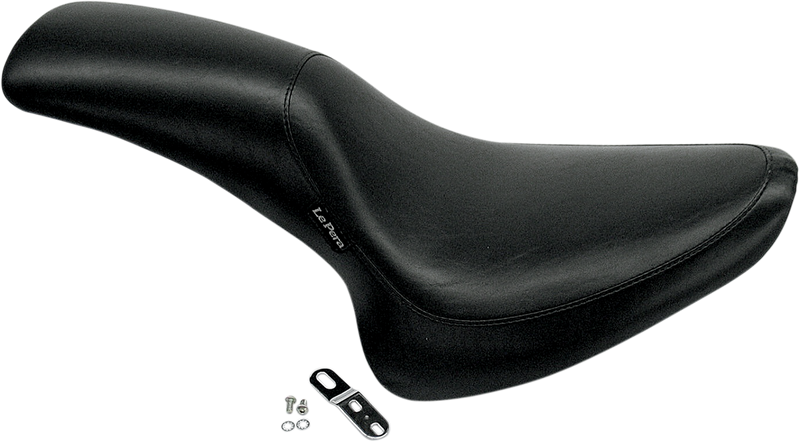 LE PERA Full Length Silhouette 2-Up Seat - Gel - Black - Softail '00-'17