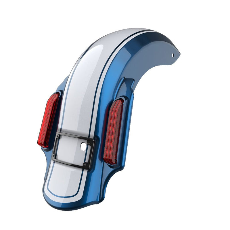 Advanblack Fast Johnnie Dominator Stretched Rear Fender For 2014+ Harley Davidson Touring