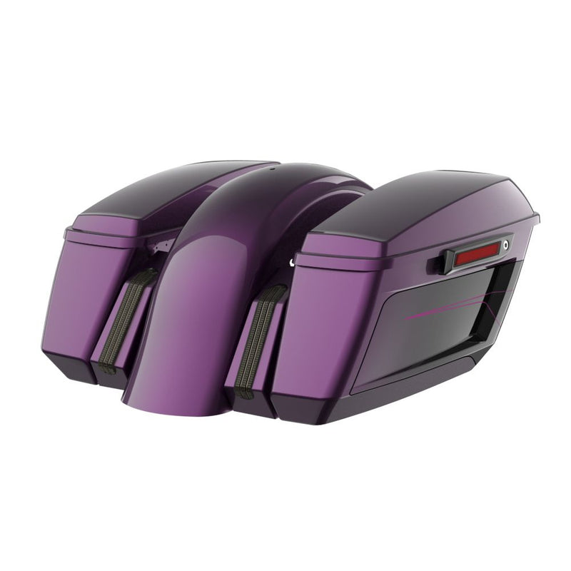 Advanblack Color Matched Holeshot 1.0 Chopped Bagger Kit for '23.5-Up Harley Touring CVO & '24Up Street Glide Raod Glide