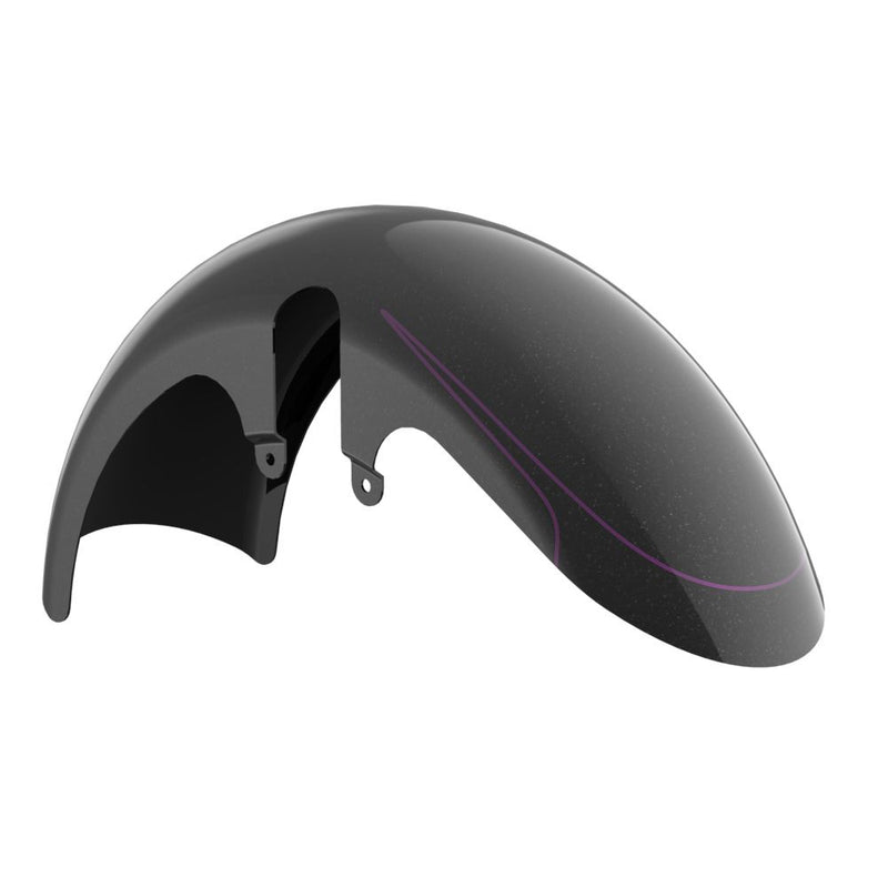 Advanblack Color-Matched 18" Wide Fat Tire Front Fender for '23.5-Up Harley Touring