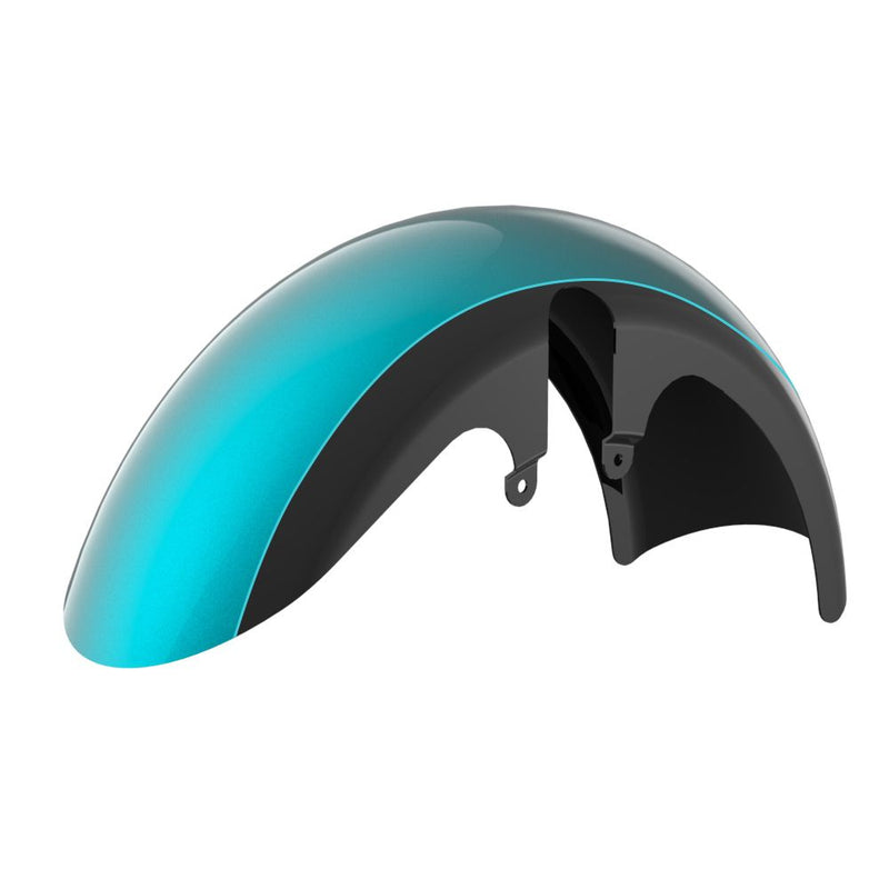 Advanblack Color-Matched 18" Wide Fat Tire Front Fender for '23.5-Up Harley Touring