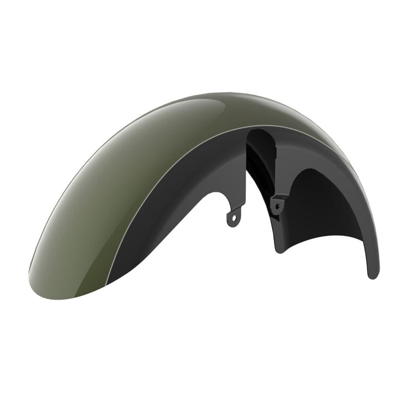 Advanblack Color-Matched 18" Wide Fat Tire Front Fender for '23.5-Up Harley Touring