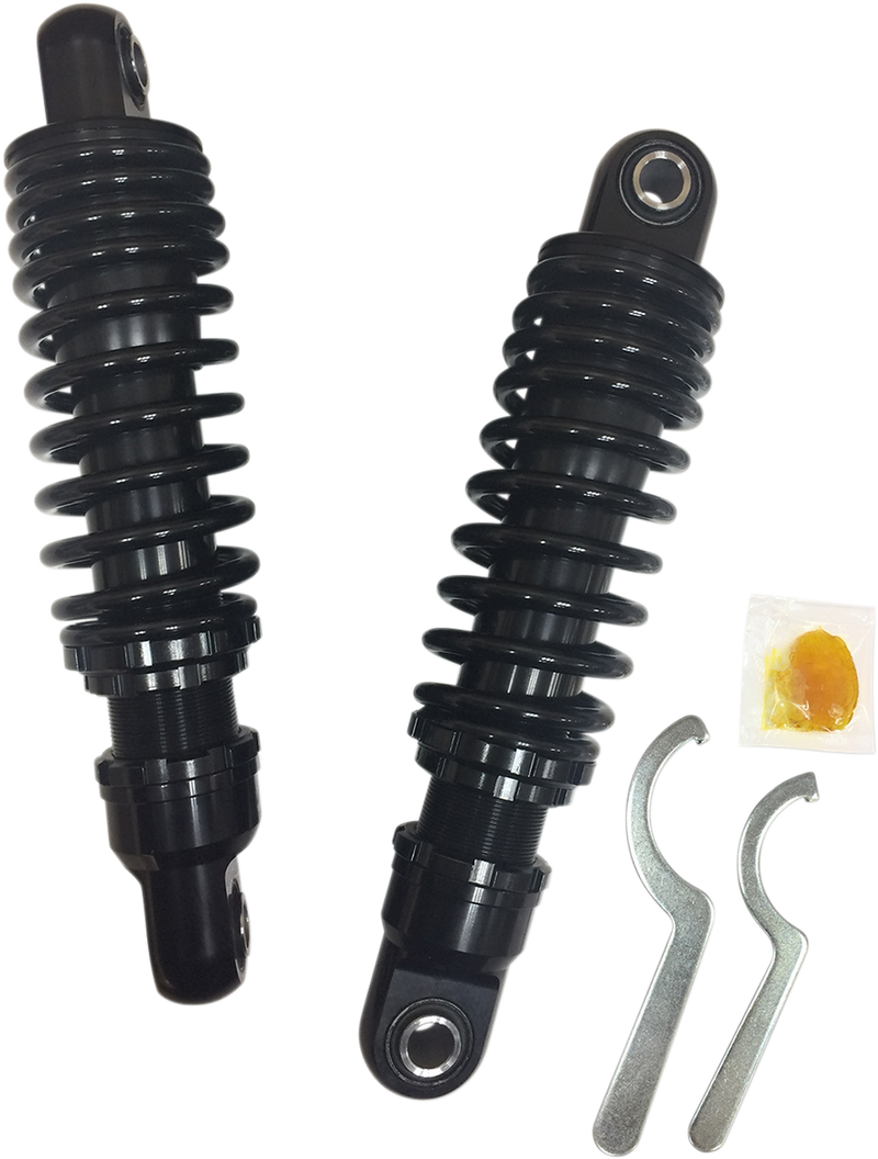 Drag Specialties Shocks Premium - 10.5" - Black - TOURING '86-'25