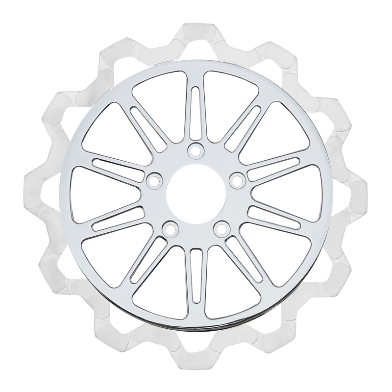 Lyndall Brakes - Oversized 13" Bow-Tie Front Rotors