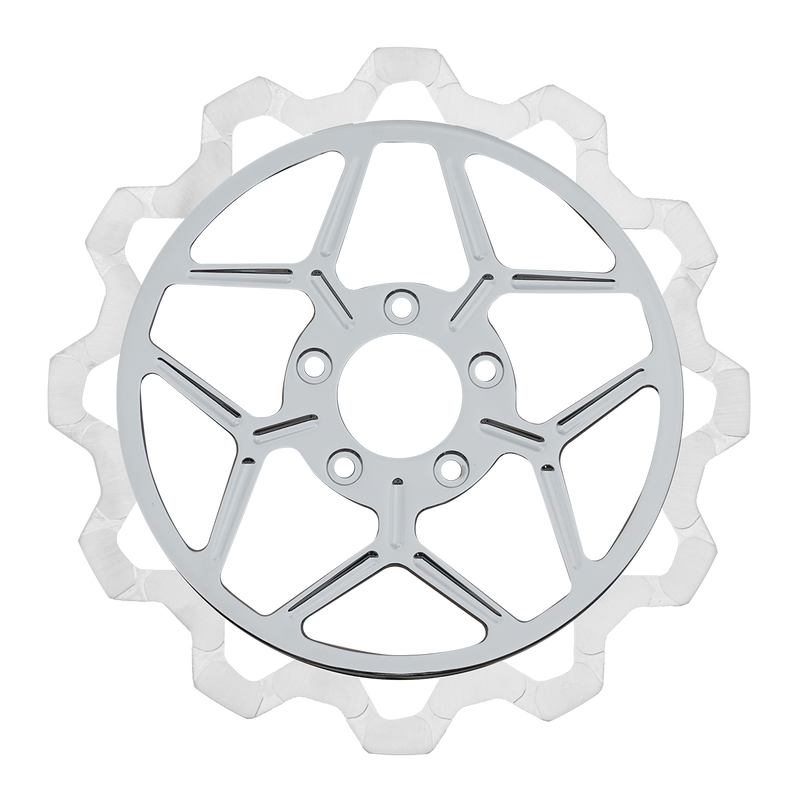 Lyndall Brakes - Oversized 13" Bow-Tie Front Rotors