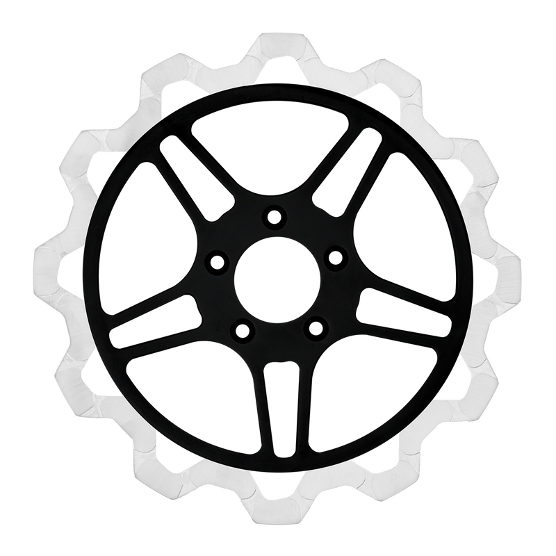 Lyndall Brakes - Oversized 13" Bow-Tie Front Rotors