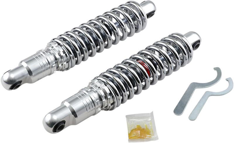 Drag Specialties Shocks Premium Ride-Height Adjustable - Heavy Duty - Dyna '91-'17