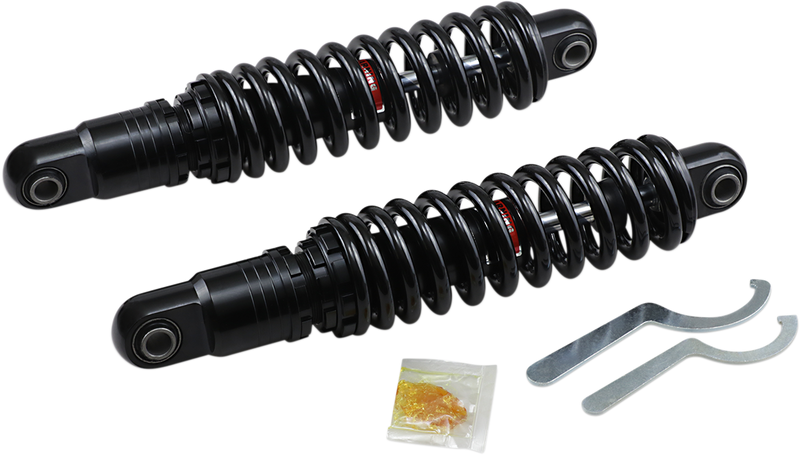 Drag Specialties Shocks Premium Ride-Height Adjustable - Heavy Duty - Dyna '91-'17