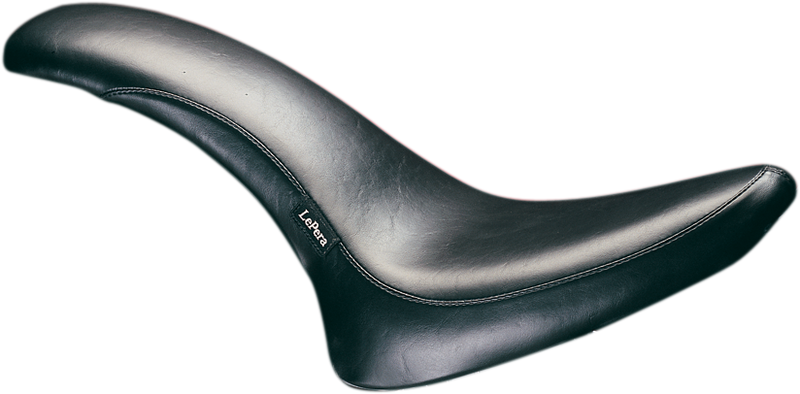 LE PERA King Cobra 2-Up Seat - Black - Softail '84-'99