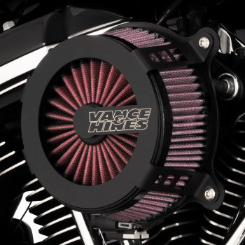 VANCE & HINES VO2 Cage Fighter Air Intake Kit - Black Contrast - M8 '17-'25