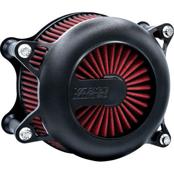 VANCE & HINES VO2 Rogue Air Intake Kit - Wrinkle Black - Twin Cam '99-'17