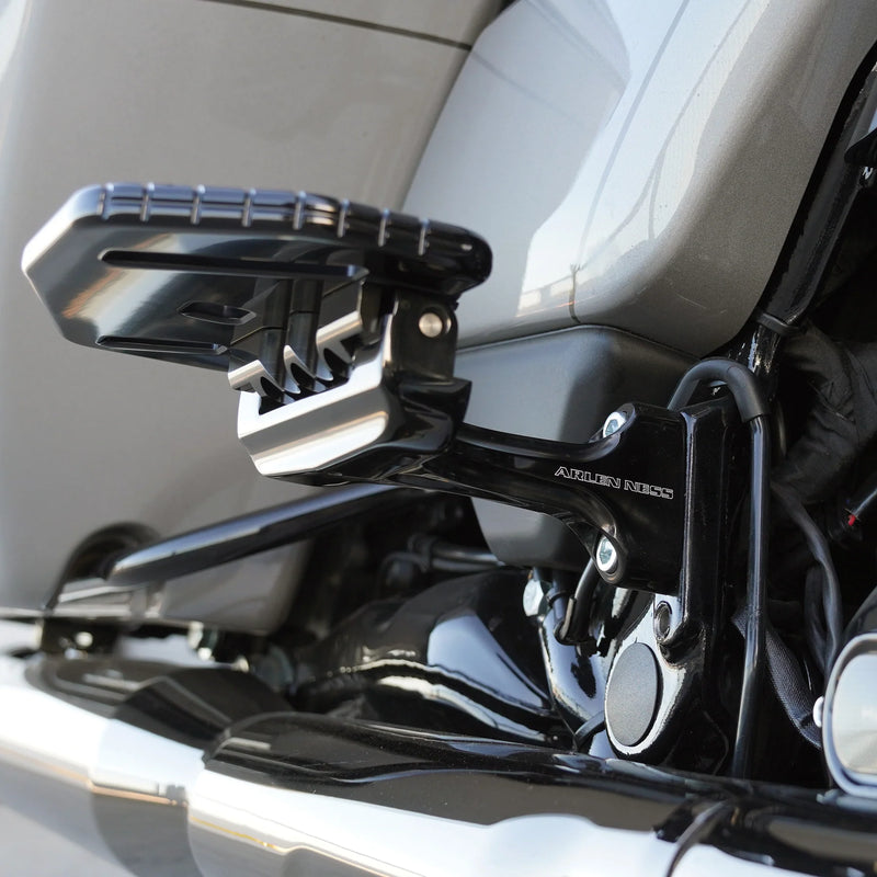 ARLEN NESS Forged Floorboard Mounts - Passenger - All Black Touring '99-'25