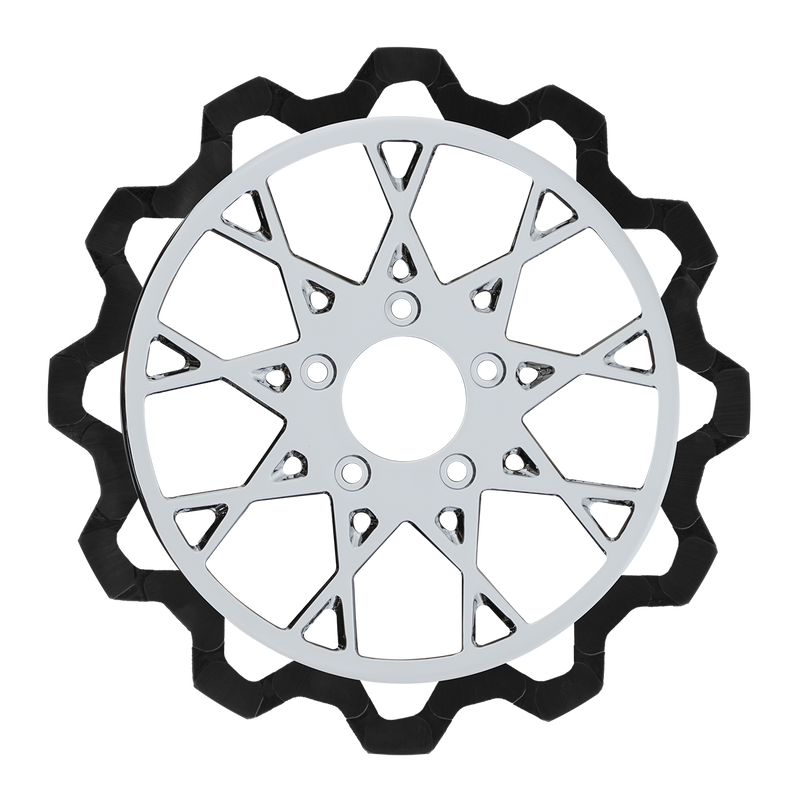 Lyndall Brakes - Oversized 13" Bow-Tie Front Rotors