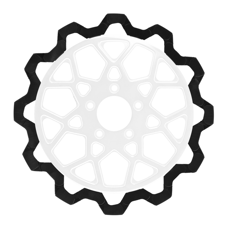 Lyndall Brakes - Oversized 13" Bow-Tie Front Rotors