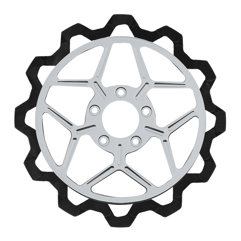 Lyndall Brakes - Oversized 13" Bow-Tie Front Rotors