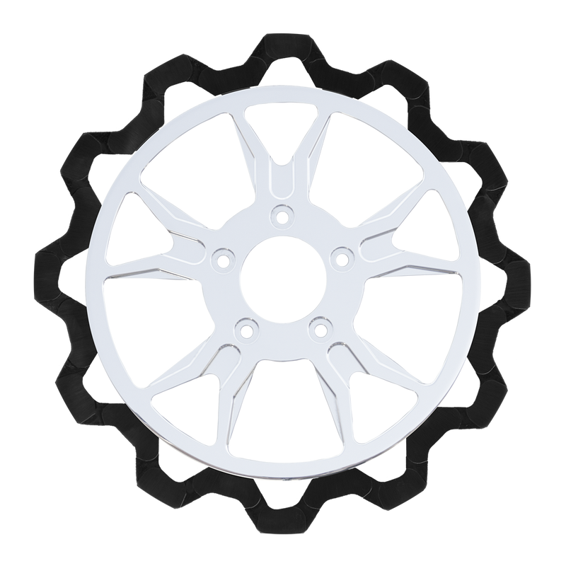 Lyndall Brakes - Oversized 13" Bow-Tie Front Rotors