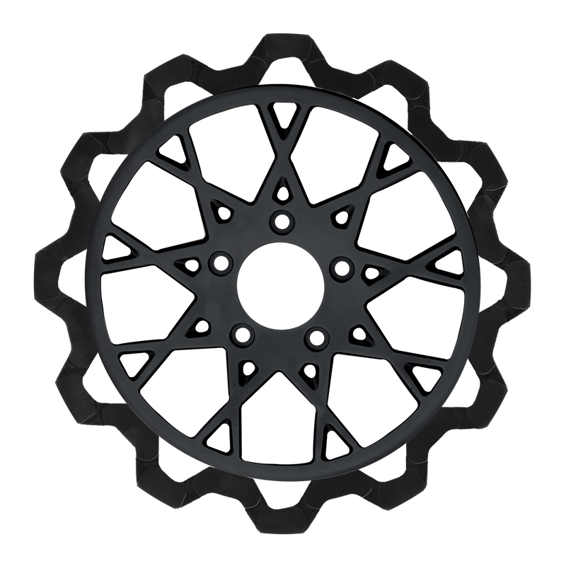 Lyndall Brakes - Oversized 13" Bow-Tie Front Rotors