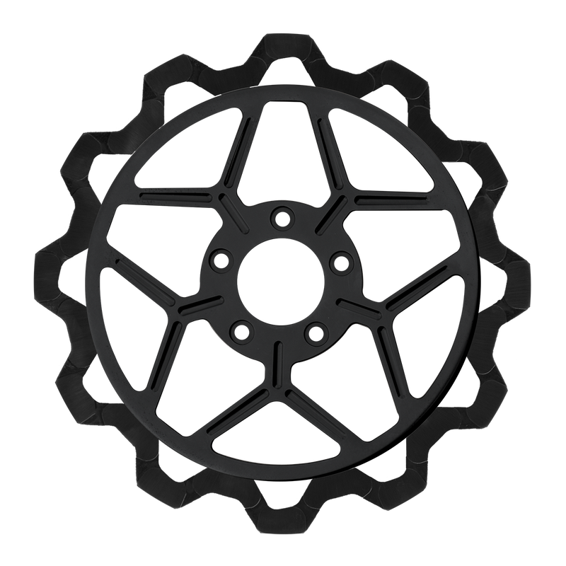 Lyndall Brakes - Oversized 13" Bow-Tie Front Rotors