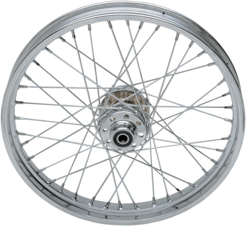 DRAG SPECIALTIES Replacement Front Laced 40 Spoke Wheel - Chrome - 21x2.15 - '97-'99 Softail/Wide Glide