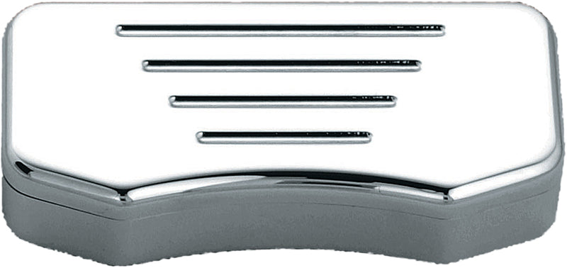 Hiddn Hrdwre Top Clamp Ball Milled Chrome