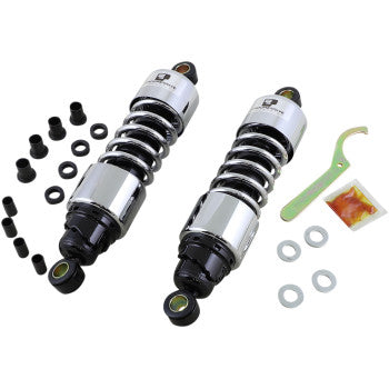 PROGRESSIVE SUSPENSION 412 Series Shock - 11.5" - Standard - Chrome - Touring '06-'25