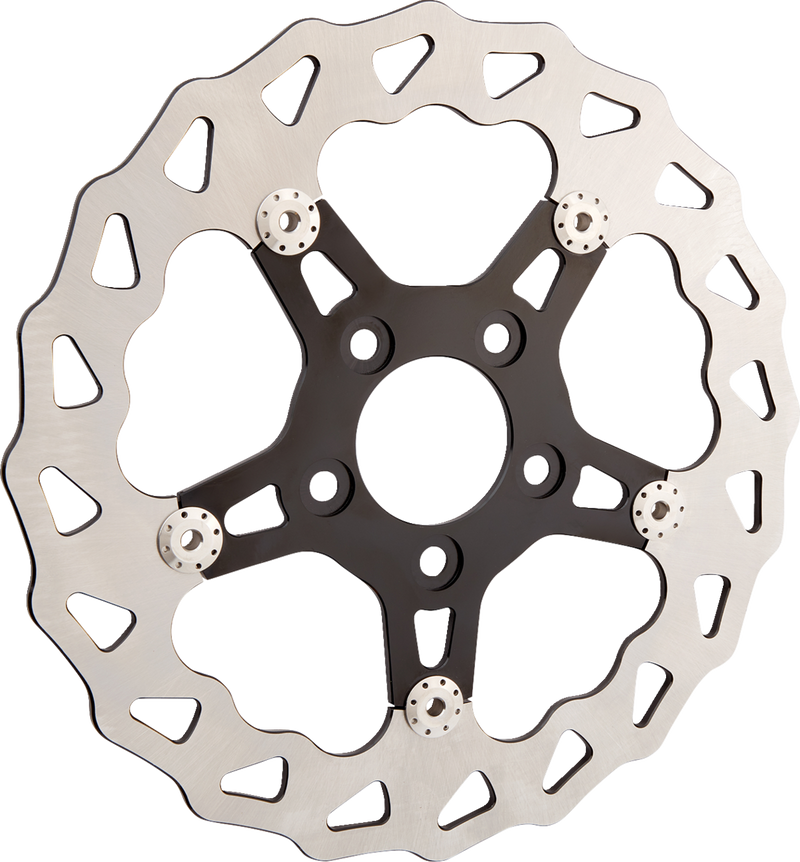 ARLEN NESS Rotator II Front Brake Rotor - Left - Black - 11.8"