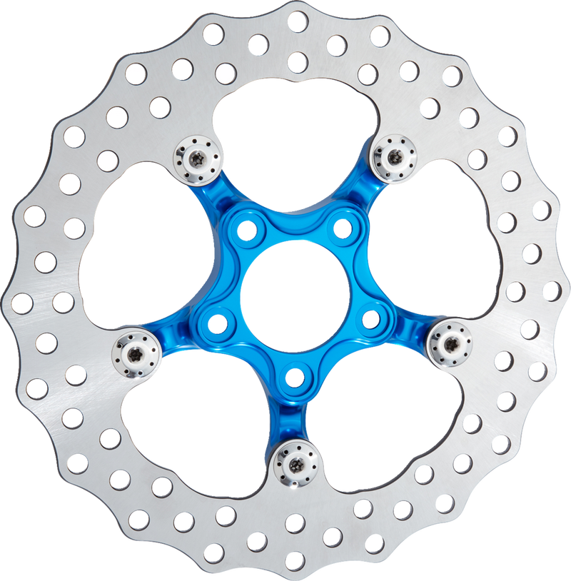 ARLEN NESS Spider Front Brake Rotor - 11-1/2" - Blue