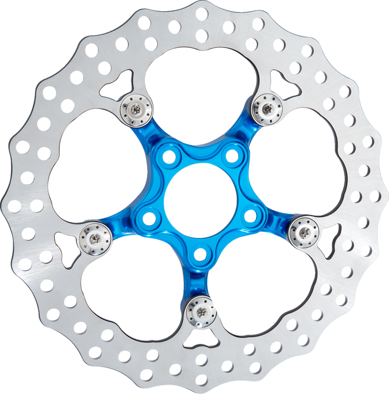 ARLEN NESS Spider Rear Brake Rotor - 11.8" - Blue