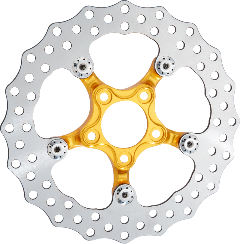 ARLEN NESS Spider Front Brake Rotor - 11-1/2" - Gold
