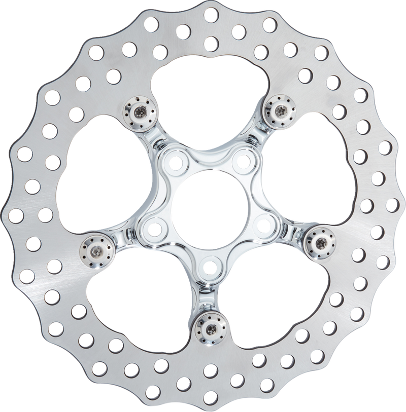 ARLEN NESS Spider Front Brake Rotor - 11-1/2" - Chrome