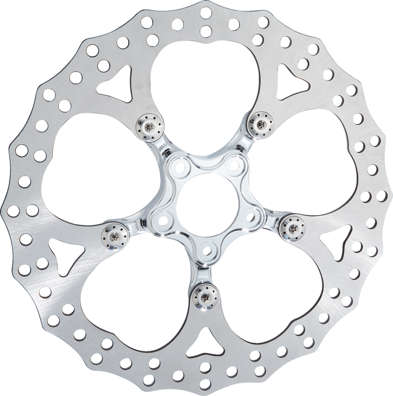 ARLEN NESS Spider Front Brake Rotor - 14" - Chrome