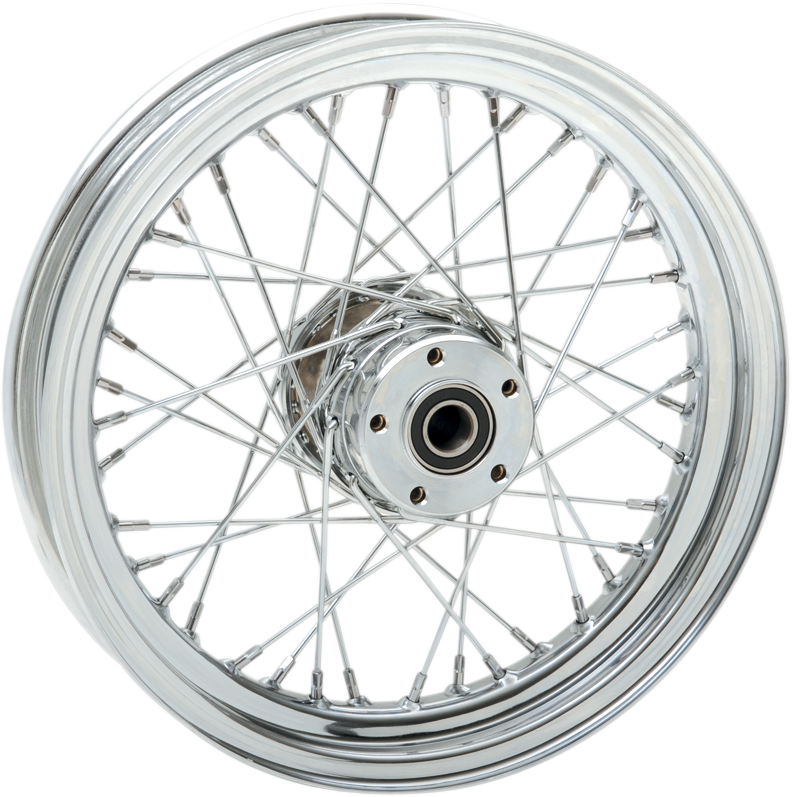 DRAG SPECIALTIES Replacement Front Laced 40 Spoke Wheel - Chrome - 16x3 - '00-'07 Touring