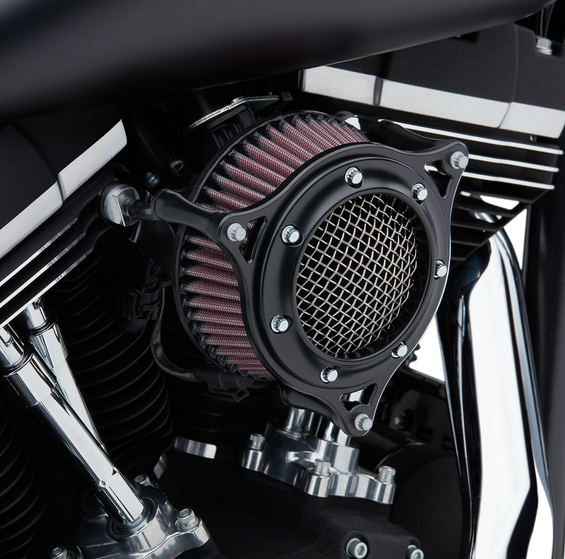 COBRA RPT Air Intake Kit - Black/Black - Softail