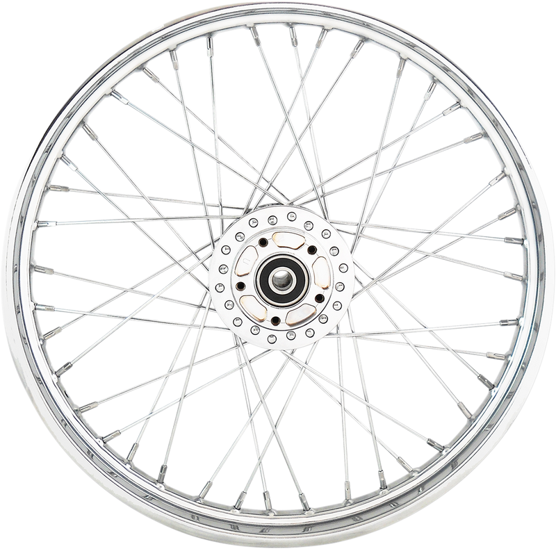 DRAG SPECIALTIES Replacement Front Laced 40 Spoke Wheel - Chrome - 21x2.15 - '06-'07 Sportster