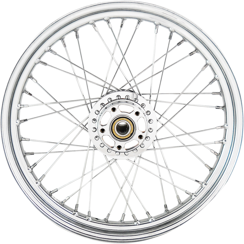 DRAG SPECIALTIES Replacement Front Laced 40 Spoke Wheel - Chrome - 19x2.5 - '11-'22 Sportster