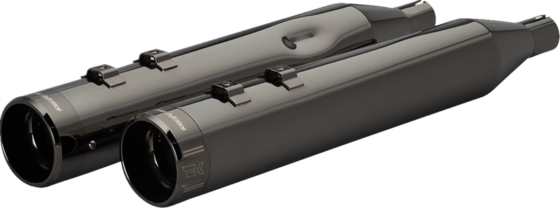 KHROME WERKS 4-1/2" HP-Plus® Slip-On Mufflers with Klassic Tip - Eclipse® - M8 201930