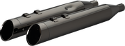 KHROME WERKS 4-1/2" HP-Plus® Slip-On Mufflers with Edge Tip - Eclipse® - M8  201935