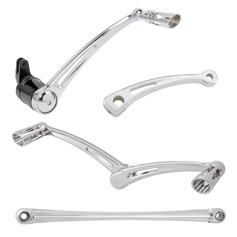 ARLEN NESS Deep Cut Foot Control Kit w/ Heel & Toe Shifter - Chrome