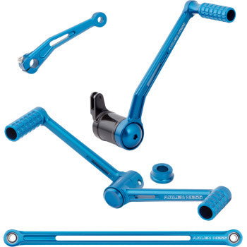 ARLEN NESS SpeedLiner Foot Control Kit w/ Heel/Toe Shifter - Blue - Touring '00-'25
