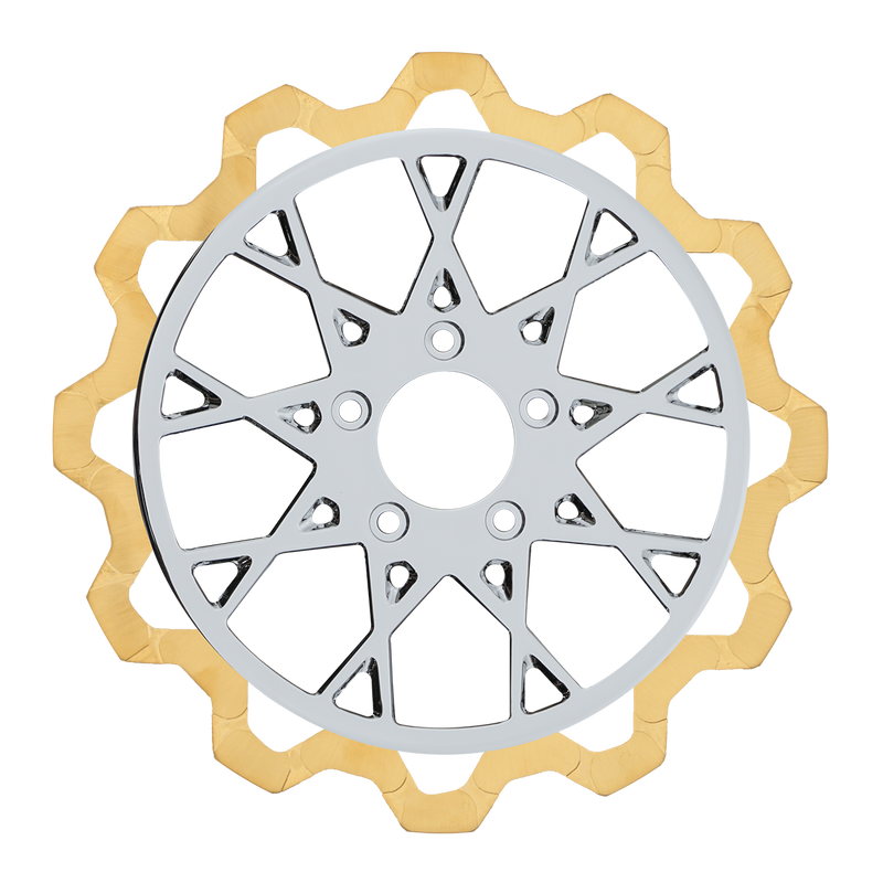 Lyndall Brakes - Oversized 13" Bow-Tie Front Rotors