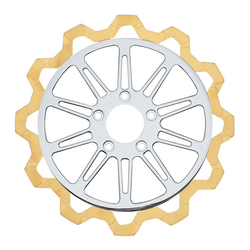 Lyndall Brakes - Oversized 13" Bow-Tie Front Rotors