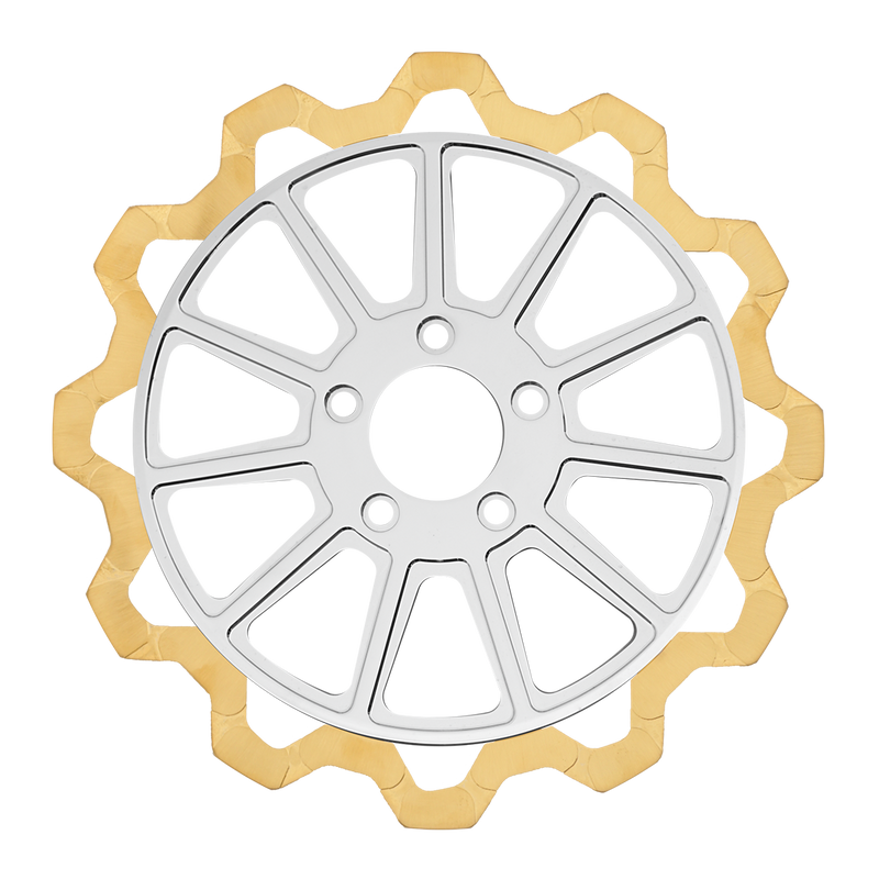 Lyndall Brakes - Oversized 13" Bow-Tie Front Rotors