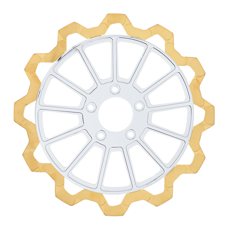 Lyndall Brakes - Oversized 13" Bow-Tie Front Rotors