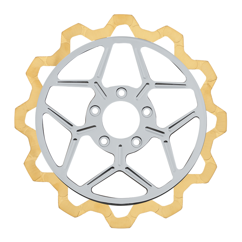 Lyndall Brakes - Oversized 13" Bow-Tie Front Rotors