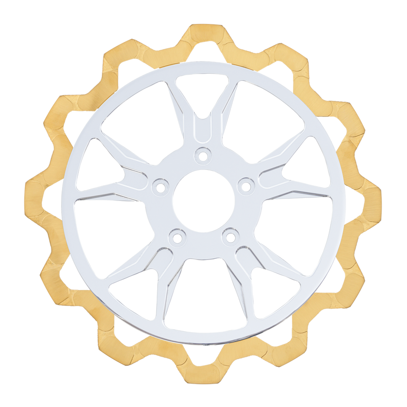 Lyndall Brakes - Oversized 13" Bow-Tie Front Rotors