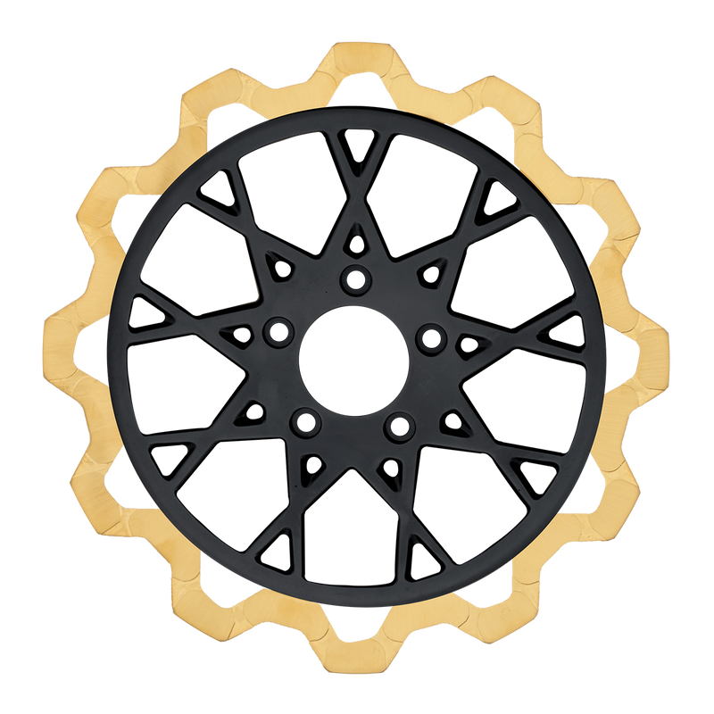 Lyndall Brakes - Oversized 13" Bow-Tie Front Rotors
