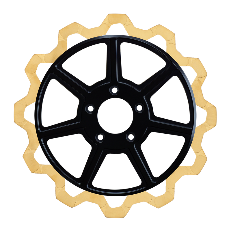 Lyndall Brakes - Oversized 13" Bow-Tie Front Rotors